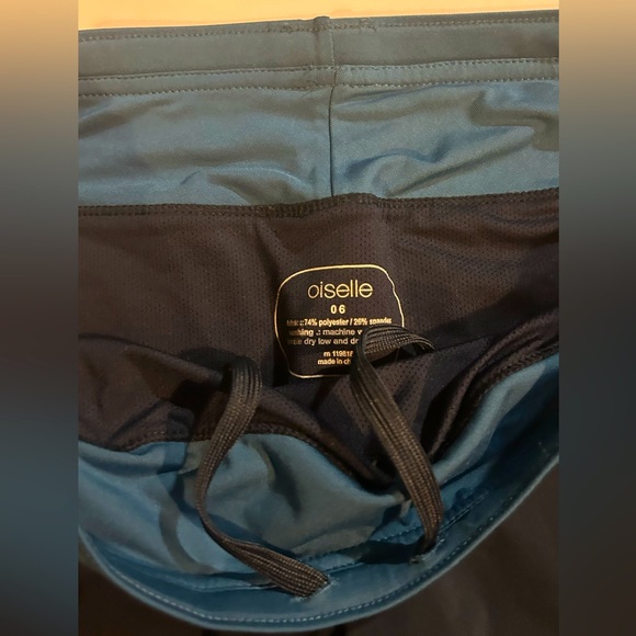 OISELLE womens size 6 lined running shorts - Picture 4 of 4